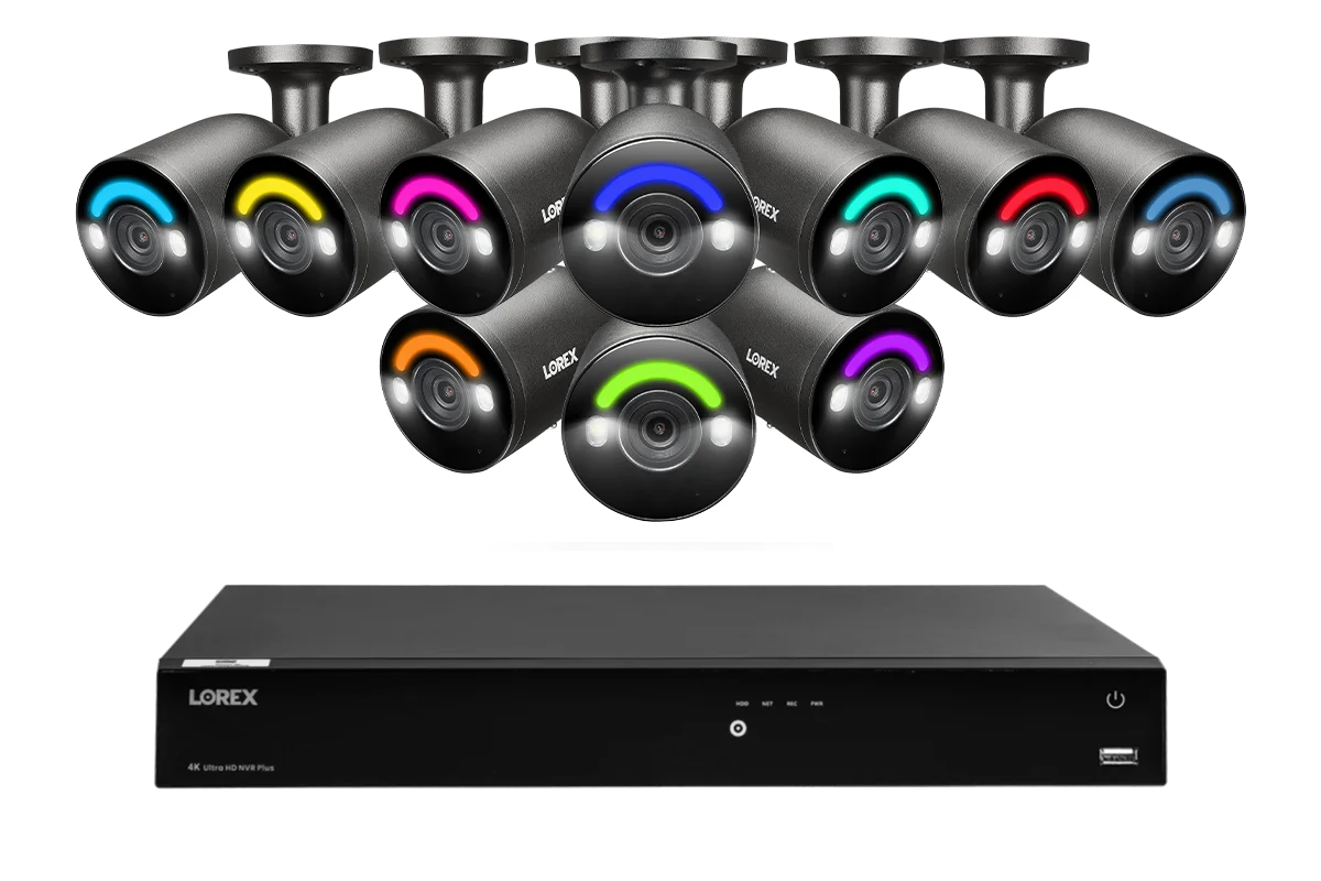 Lorex Fusion Series 4K 16 Camera Capable (Wired or Fusion Wi-Fi) 4TB Wired NVR System with H12 Wired 4K IP Bullet Cameras - Image 9