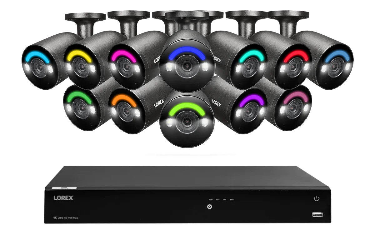 Lorex Fusion Series 4K 16 Camera Capable (Wired or Fusion Wi-Fi) 4TB Wired NVR System with H12 Wired 4K IP Bullet Cameras - Image 10