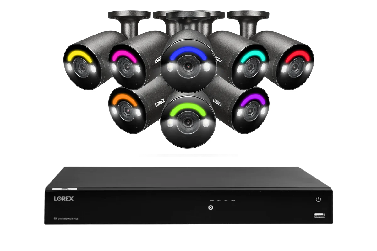 Lorex Fusion Series 4K 16 Camera Capable (Wired or Fusion Wi-Fi) 4TB Wired NVR System with H12 Wired 4K IP Bullet Cameras - Image 11
