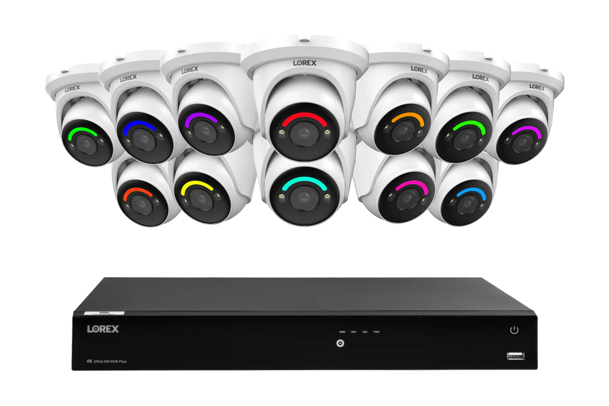Lorex Fusion Series 4K 16 Camera Capable (Wired or Fusion Wi-Fi) 6TB Wired NVR System with H12 Wired 4K IP Dome Cameras - Image 7
