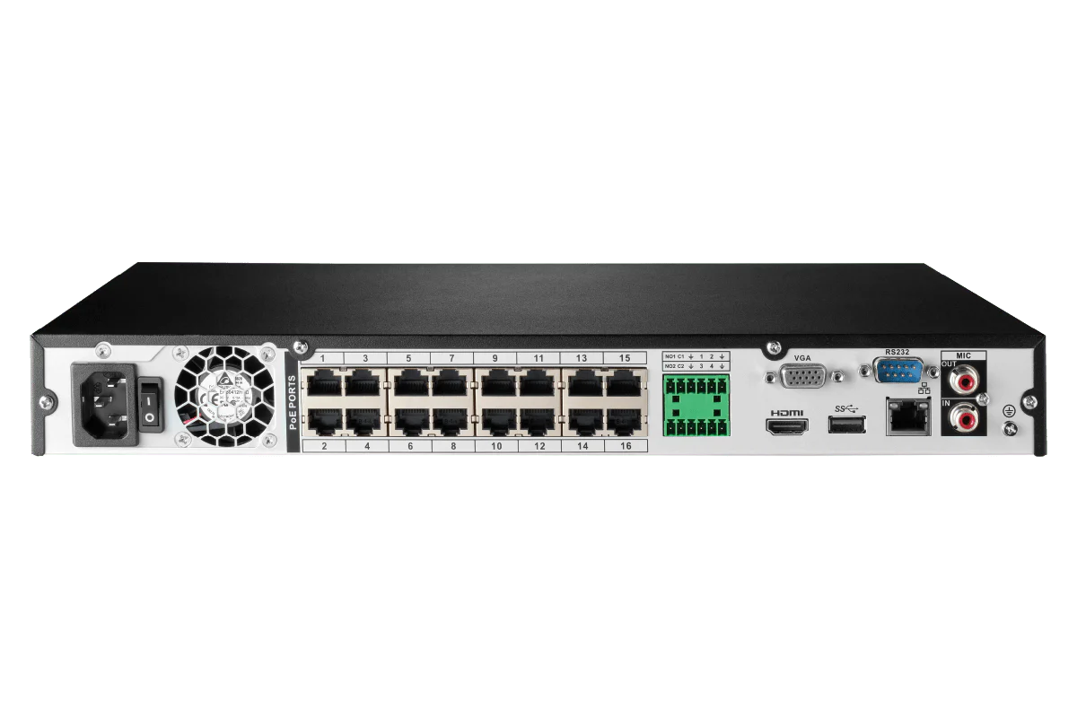 Lorex Fusion Series 4K 16 Camera Capable (Wired or Fusion Wi-Fi) 6TB Wired NVR System with H12 Wired 4K IP Dome Cameras - Image 8