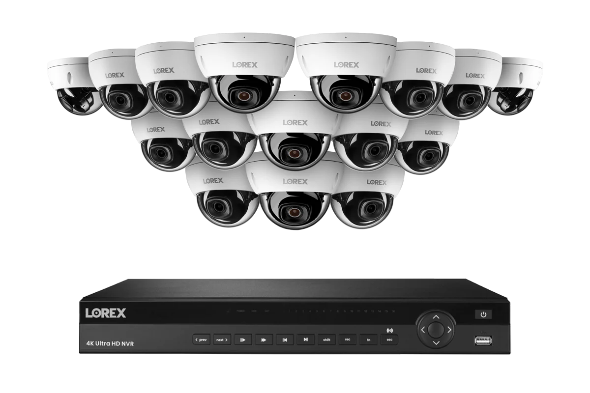 Lorex Elite Series NVR with A10 IP Dome Cameras - 4K 16-Channel 6TB Wired System - Image 8