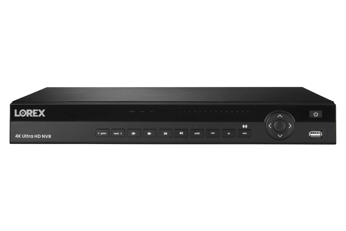 Lorex 4K (16 Camera Capable) 6TB Wired NVR System with Nocturnal 3 Smart IP Bullet Cameras with Listen-In Audio and 30FPS - Image 14