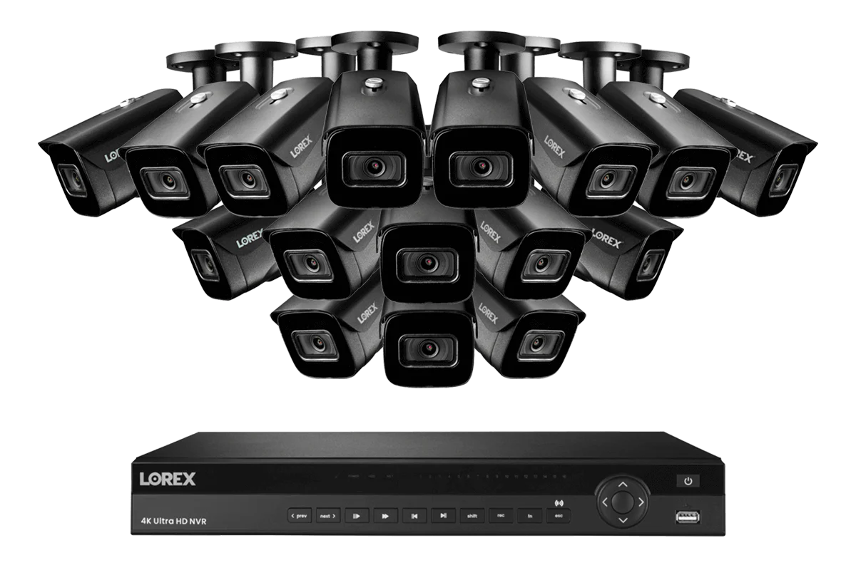 Lorex 4K (16 Camera Capable) 6TB Wired NVR System with Nocturnal 3 Smart IP Bullet Cameras with Listen-In Audio and 30FPS - Image 4