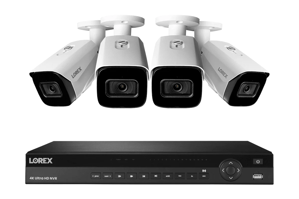 Lorex 4K (16 Camera Capable) 6TB Wired NVR System with Nocturnal 3 Smart IP Bullet Cameras with Listen-In Audio and 30FPS - Image 5
