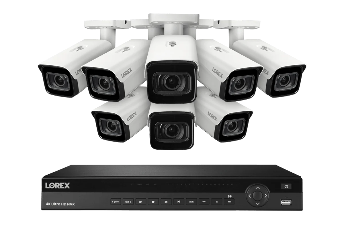 Lorex 4K (16 Camera Capable) 6TB Wired NVR System with Nocturnal 3 Smart IP Bullet Cameras with Motorized Varifocal Lens - Image 13