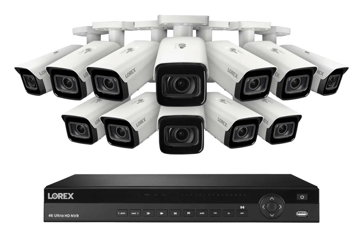 Lorex 4K (16 Camera Capable) 6TB Wired NVR System with Nocturnal 3 Smart IP Bullet Cameras with Motorized Varifocal Lens - Image 14