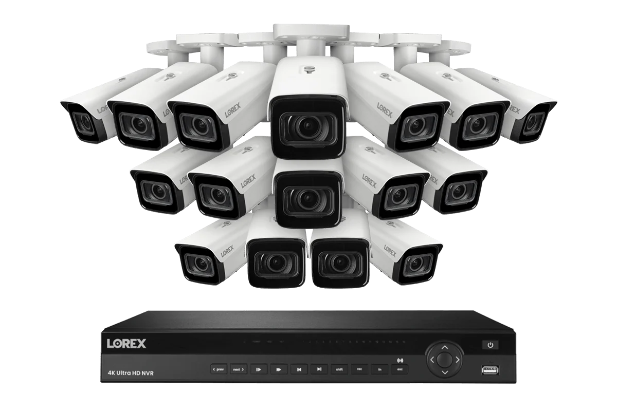 Lorex 4K (16 Camera Capable) 6TB Wired NVR System with Nocturnal 3 Smart IP Bullet Cameras with Motorized Varifocal Lens - Image 15
