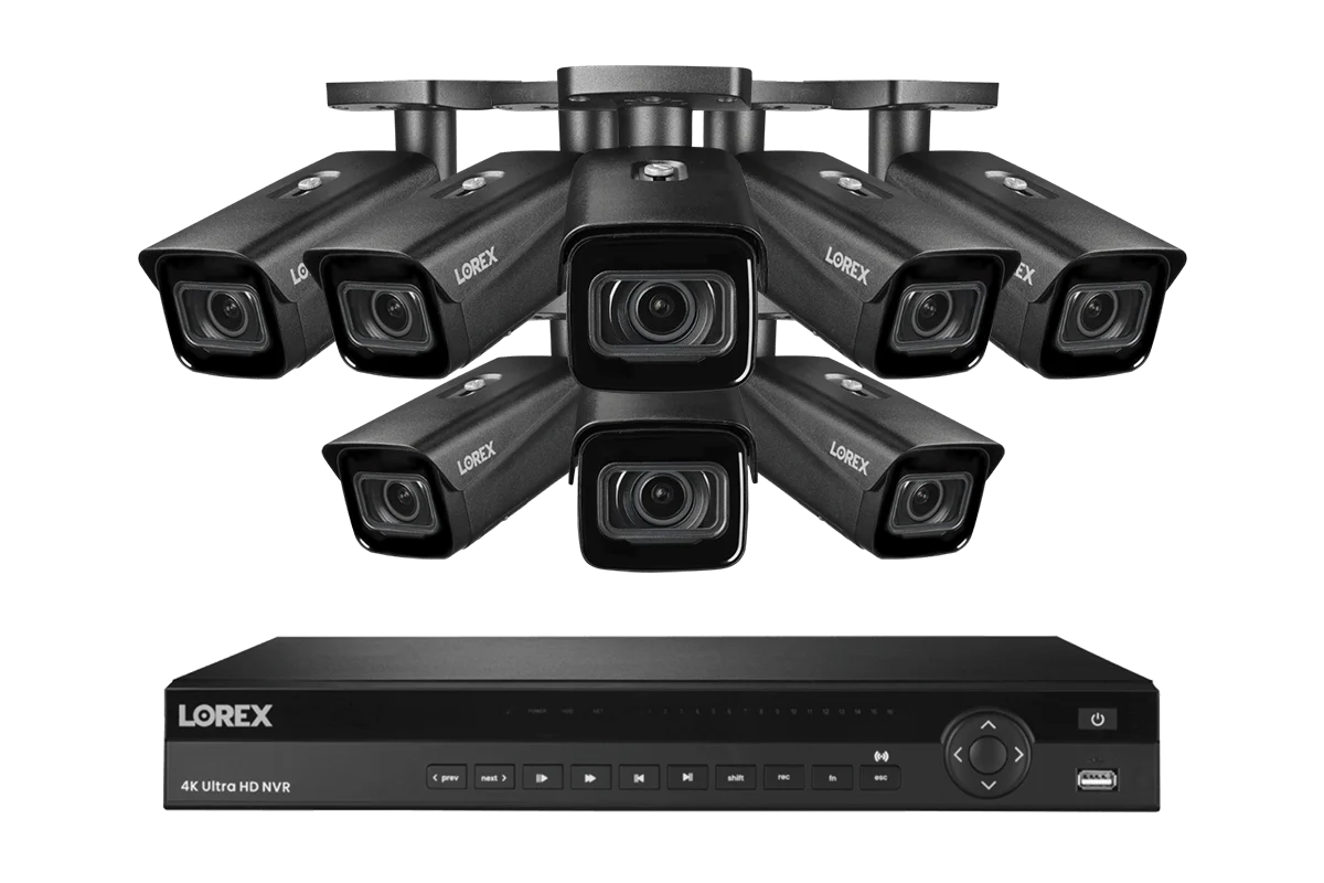 Lorex 4K (16 Camera Capable) 6TB Wired NVR System with Nocturnal 3 Smart IP Bullet Cameras with Motorized Varifocal Lens - Image 9