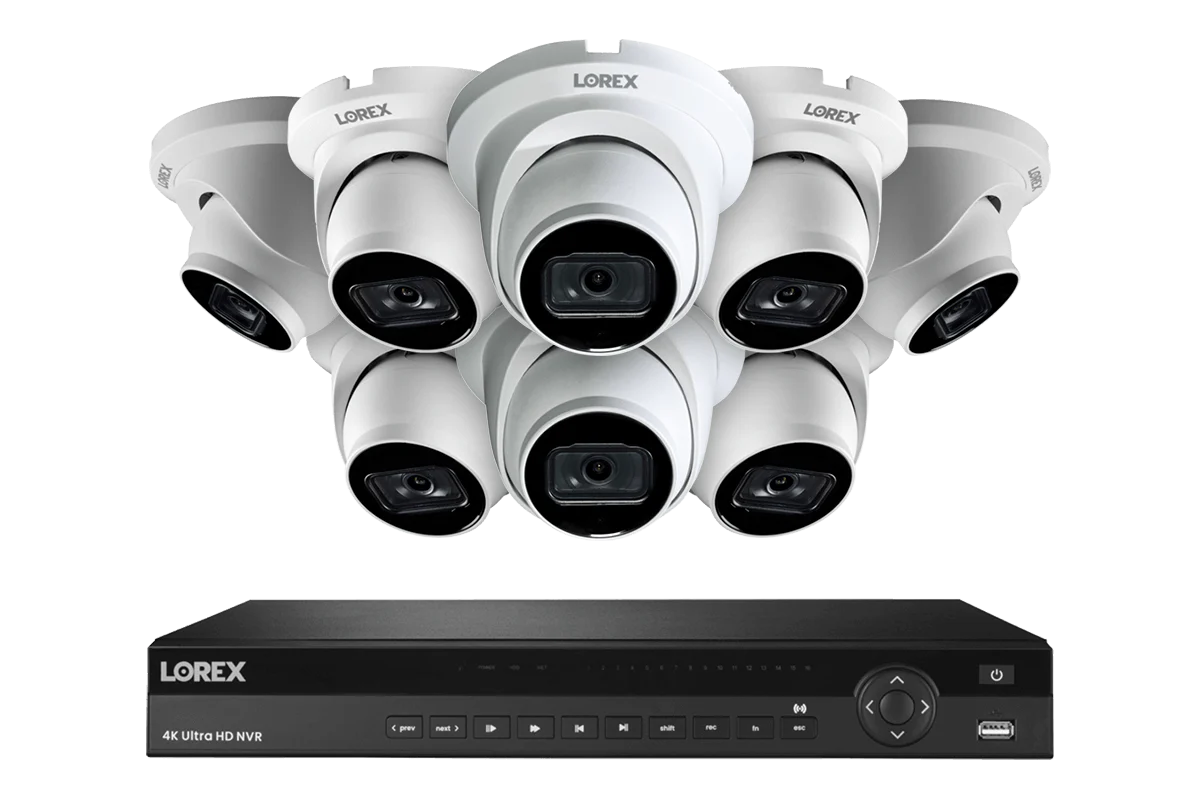 Lorex 4K (16 Camera Capable) 6TB Wired NVR System with Nocturnal 3 Smart IP Dome Cameras with Listen-In Audio and 30FPS - Image 13