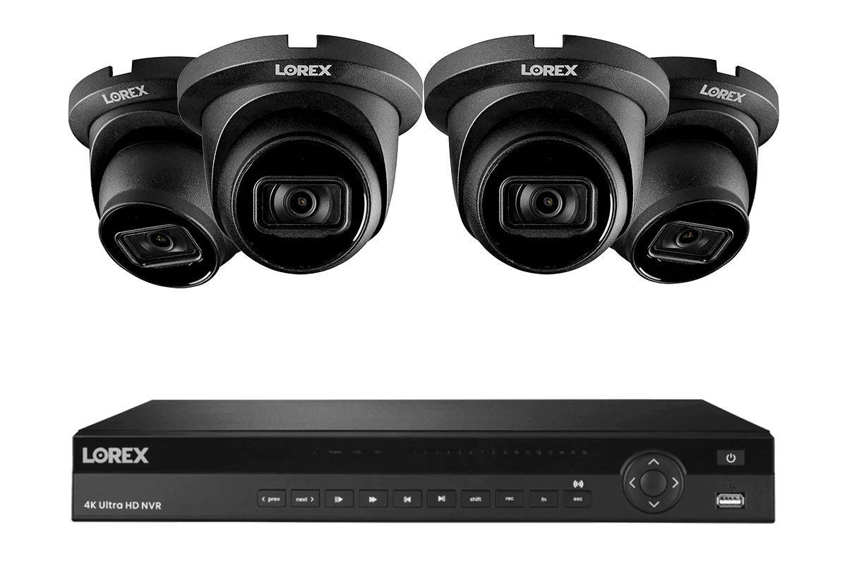 Lorex 4K (16 Camera Capable) 6TB Wired NVR System with Nocturnal 3 Smart IP Dome Cameras with Listen-In Audio and 30FPS - Image 9