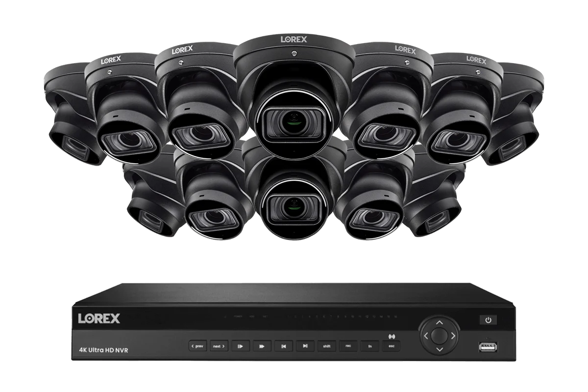 Lorex 4K (16 Camera Capable) 6TB Wired NVR System with Nocturnal 3 Smart IP Dome Cameras with Listen-in Audio and Motorized Varifocal Lenses - Image 10