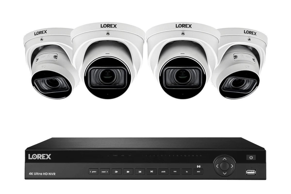 Lorex 4K (16 Camera Capable) 6TB Wired NVR System with Nocturnal 3 Smart IP Dome Cameras with Listen-in Audio and Motorized Varifocal Lenses - Image 12