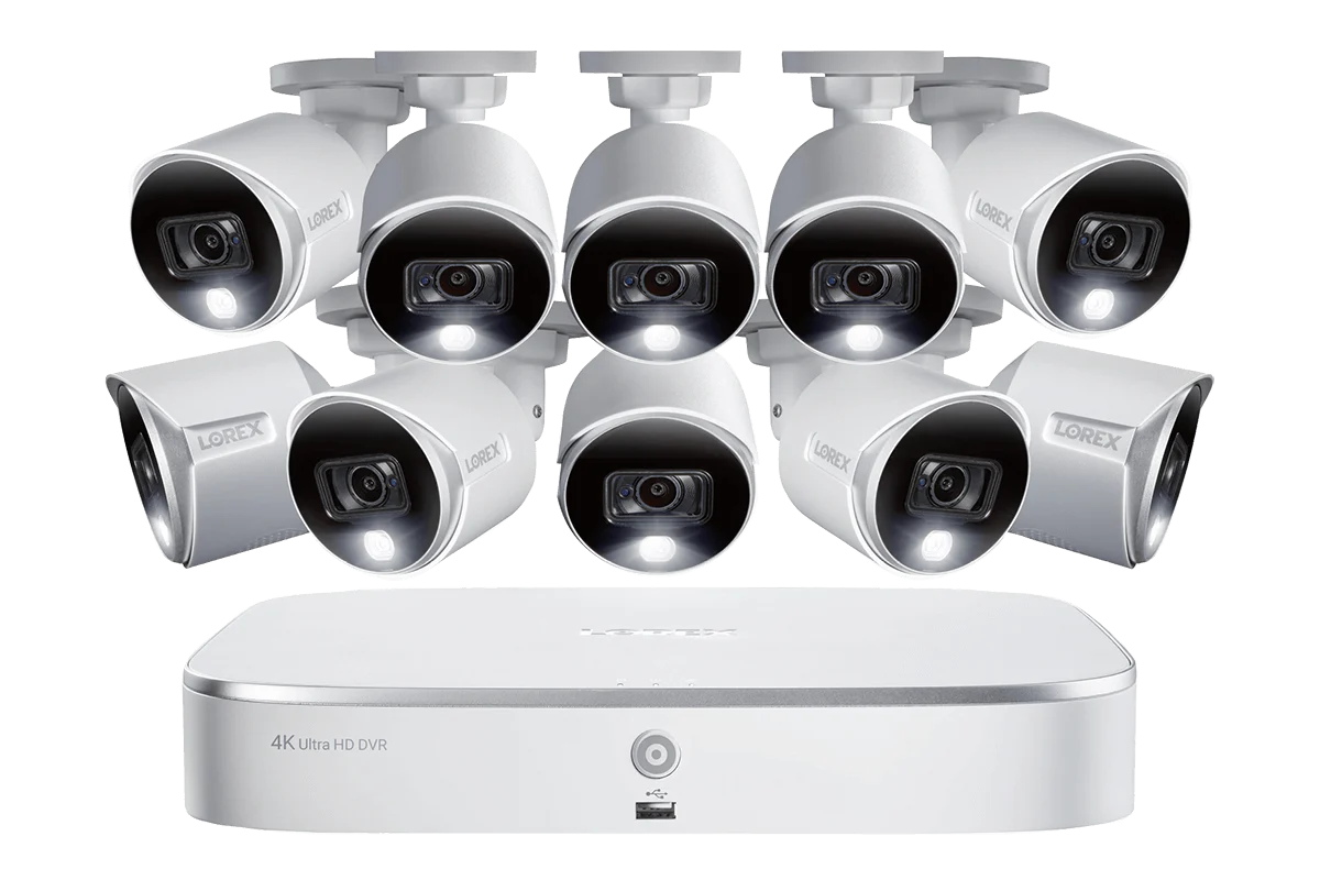 4K Ultra HD Security System with 4K (8MP) Active Deterrence Cameras featuring Advanced Person/Vehicle Detection - Image 8