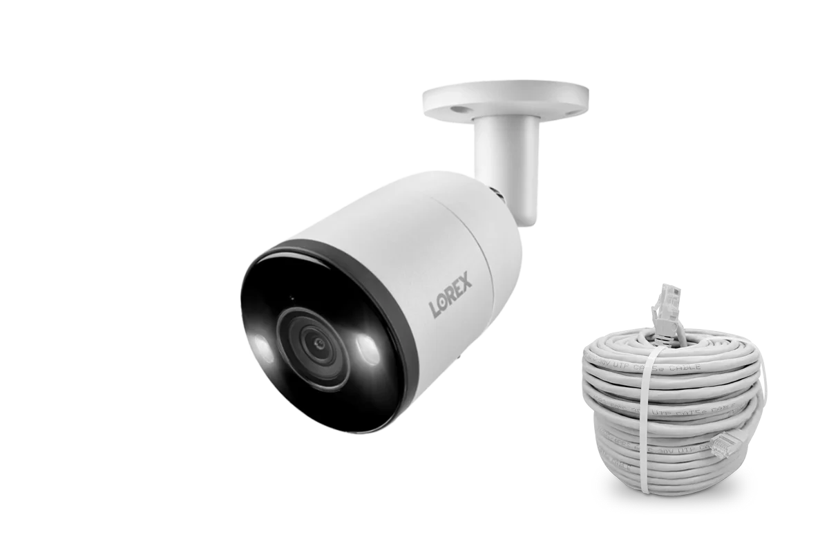Lorex H13 4K IP Wired Bullet Security Camera with Smart Deterrence and Smart Motion Detection - Image 6
