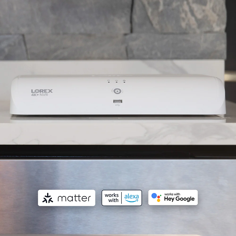 Lorex 4K 16 Camera Capable (8 Wired + 8 Fusion Wi-Fi ) 2TB Wired NVR System with Three H16 IP Dome Cameras - Amazon - Image 5
