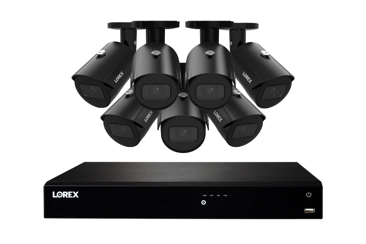 Lorex Fusion Series NVR with Seven IP Bullet Cameras - 4K 16-Channel 4TB Wired System - Amazon