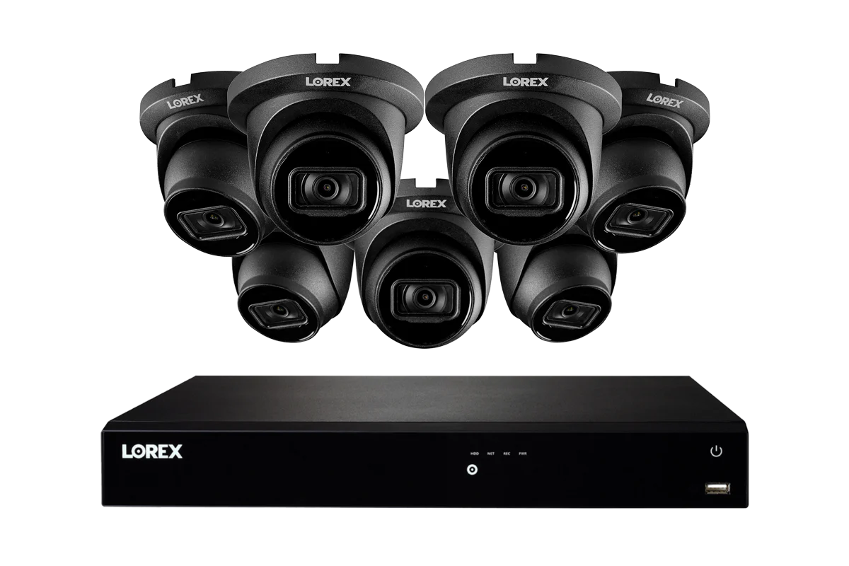Lorex Fusion Series NVR with Seven IP Dome Cameras - 4K 16-Channel 4TB Wired System - Amazon