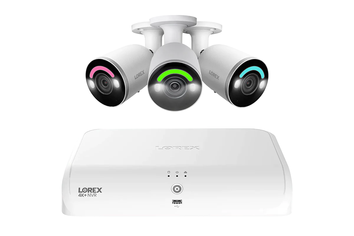 Lorex Fusion Series 4K 16 Channel (8 Wired + 8 Fusion Wi-Fi) 2TB Wired System with H12 Wired 4K IP Bullet Cameras (Amzon)