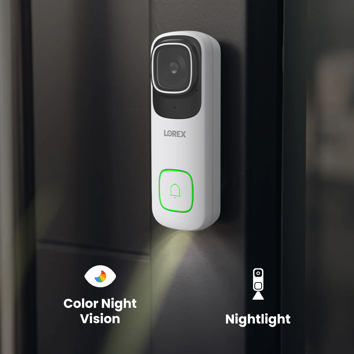 Lorex 4K Wired Video Doorbell with Wi-Fi Chimebox - Image 4