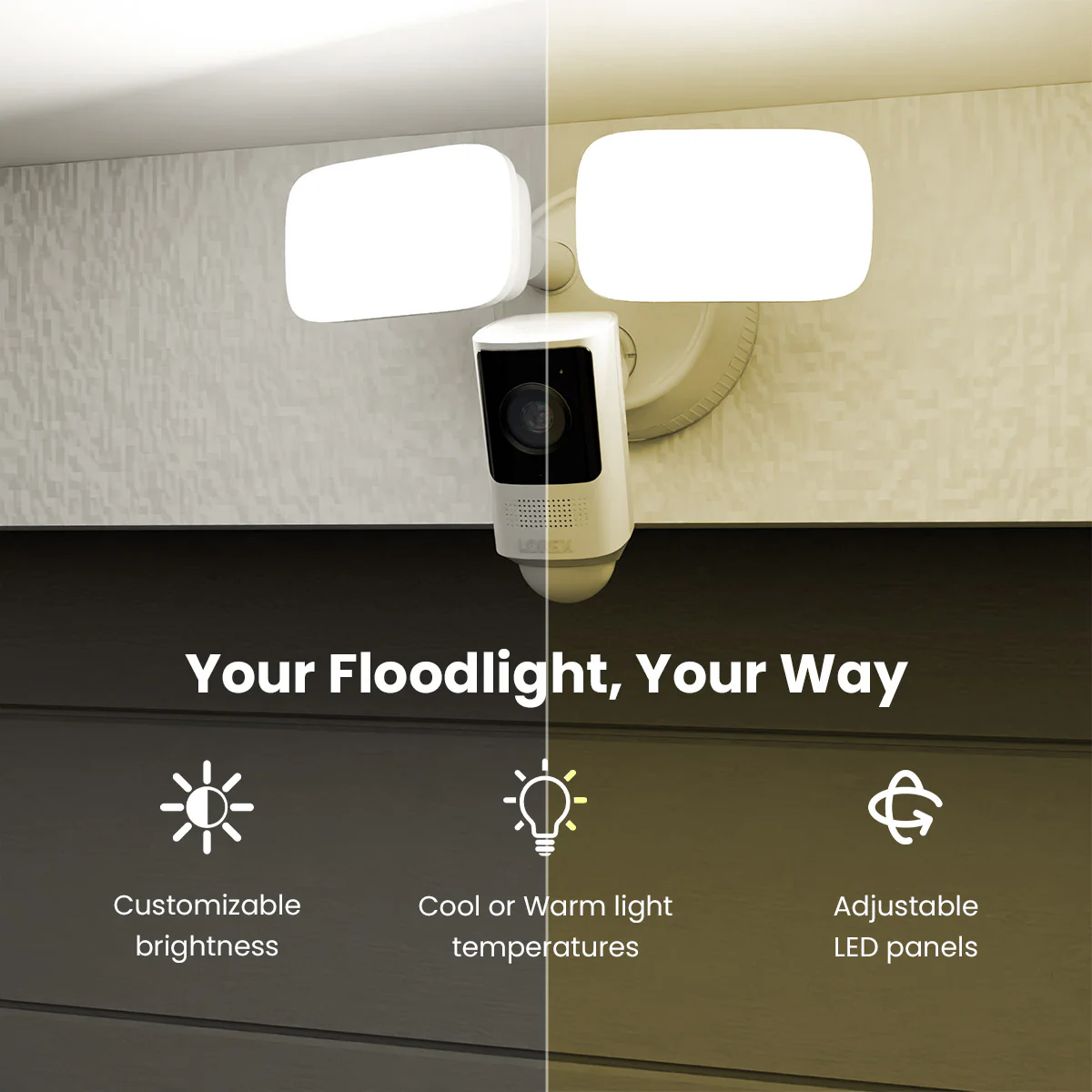 Lorex 4K Wired Video Doorbell with 2K Floodlight Wi-Fi Security Camera - Image 5