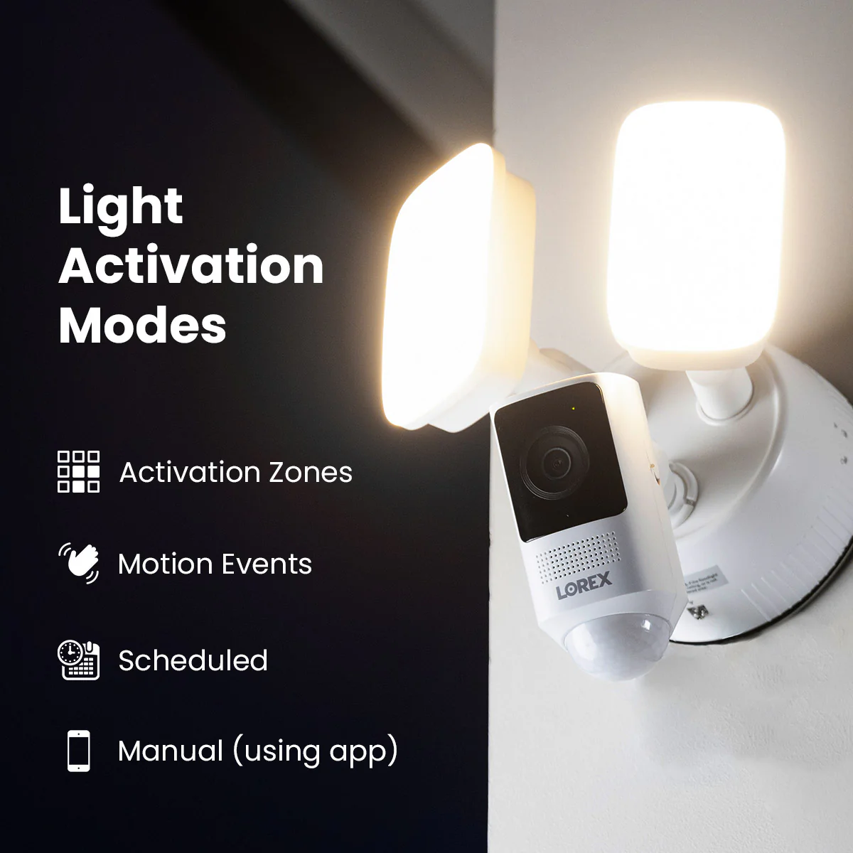 Lorex 4K Wired Video Doorbell with 2K Floodlight Wi-Fi Security Camera - Image 6