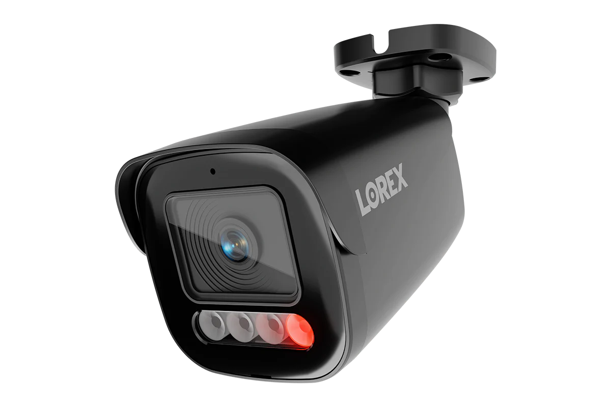 Lorex Connect X5 4K PoE Bullet Camera with AI Color Night Vision - White/Black