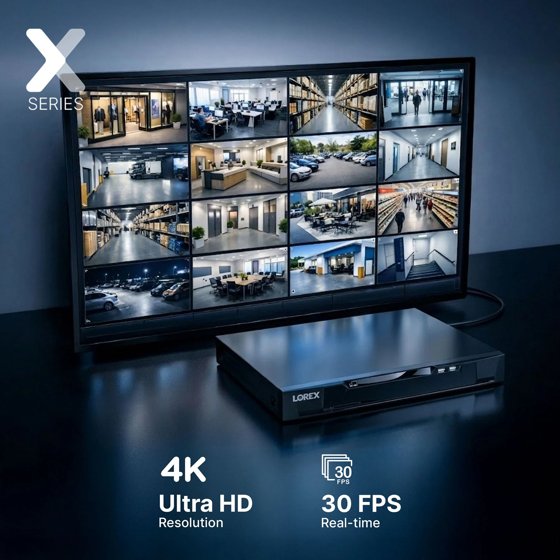 Lorex Connect XC 4K 32-Channel Commercial NVR - 8TB - Image 3