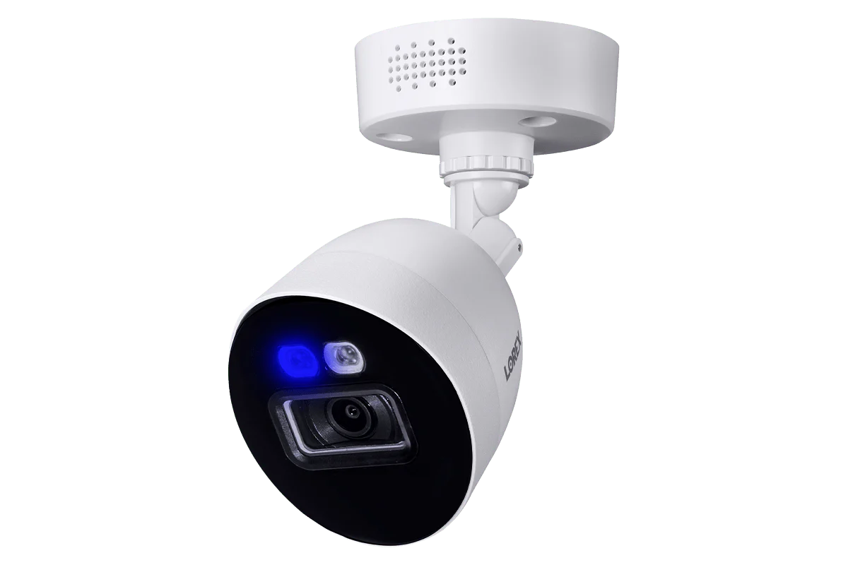 Lorex Fusion 4K 12 Channels (8 Wired and 4 Wi-Fi) 2TB Wired DVR System with 4 Smart Deterrence Cameras - Image 4