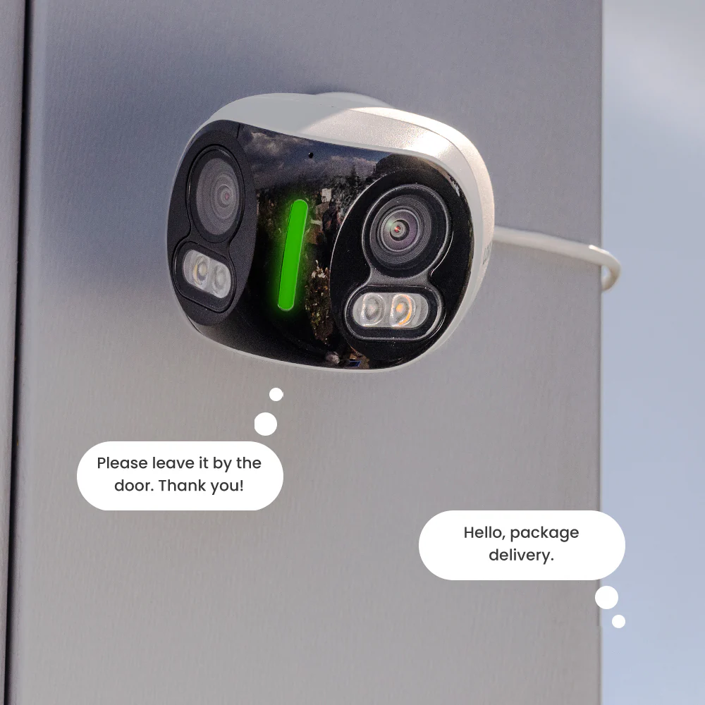 Lorex H20 4K IP Wired Dual Lens Security Camera with Smart Security Lighting and Smart Motion Detection - Image 6