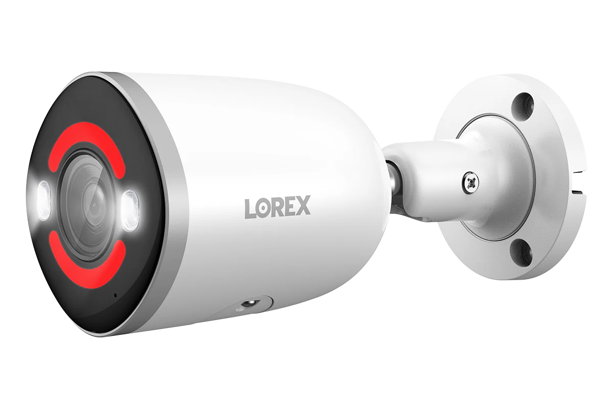 Lorex 4K Smart Security Lighting Deterrence Bullet AI PoE IP Wired Camera - Image 3