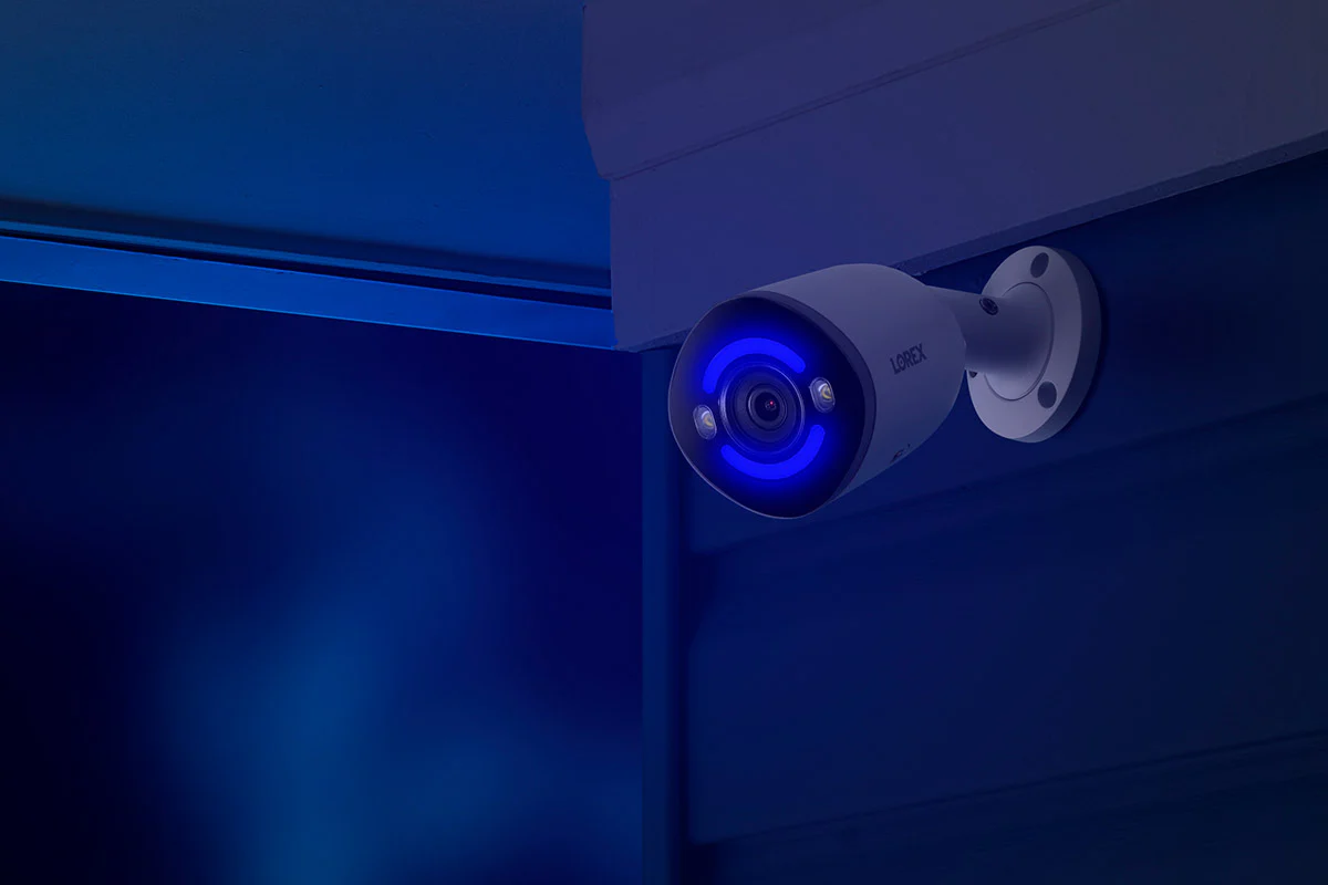 Lorex 4K Smart Security Lighting Deterrence Bullet AI PoE IP Wired Camera - Image 6