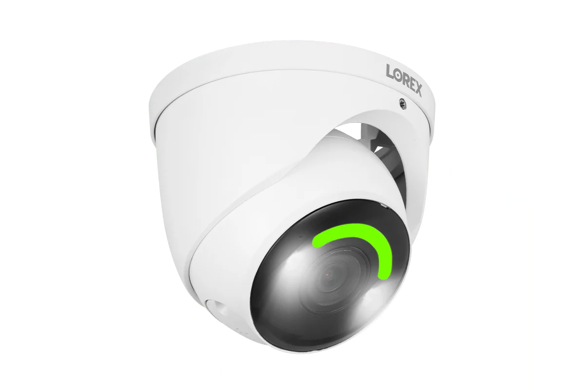 Lorex 4K Smart Security Lighting Deterrence Dome AI PoE IP Wired Camera (Australia) - Image 3