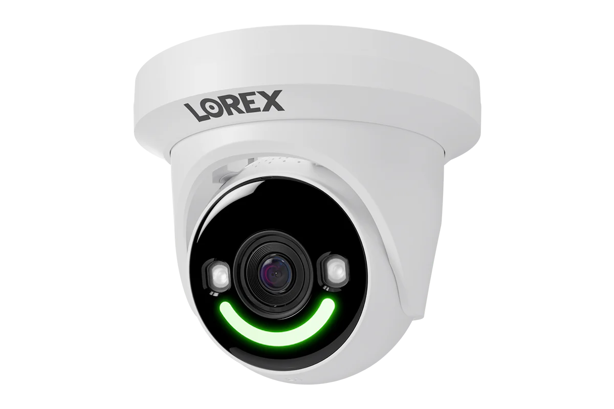 Lorex Classic 4K+ PoE AI Turret Camera with Person & Vehicle Detection