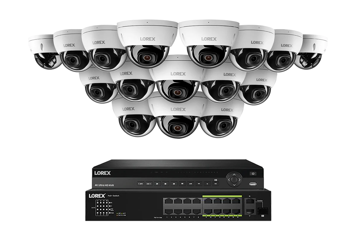 Lorex Elite Series 4K 32 Camera Capable 6TB Wired NVR System with 8MP (4K) A10 IP Dome Cameras - Image 5