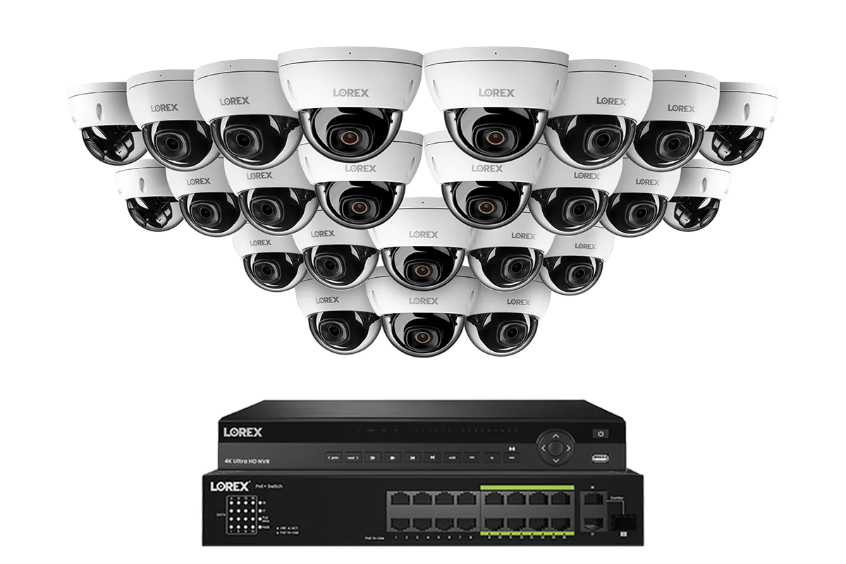 Lorex Elite Series 4K 32 Camera Capable 6TB Wired NVR System with 8MP (4K) A10 IP Dome Cameras - Image 6