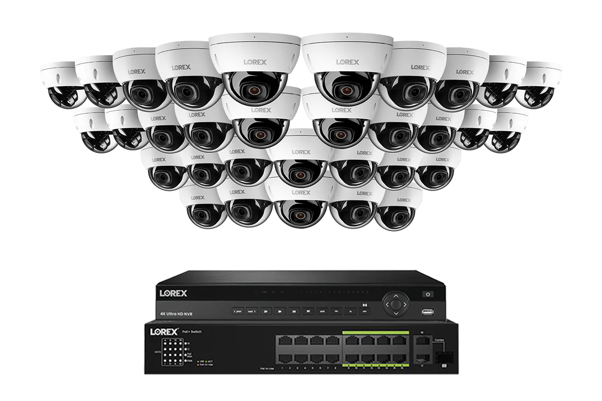 Lorex Elite Series 4K 32 Camera Capable 6TB Wired NVR System with 8MP (4K) A10 IP Dome Cameras - Image 7