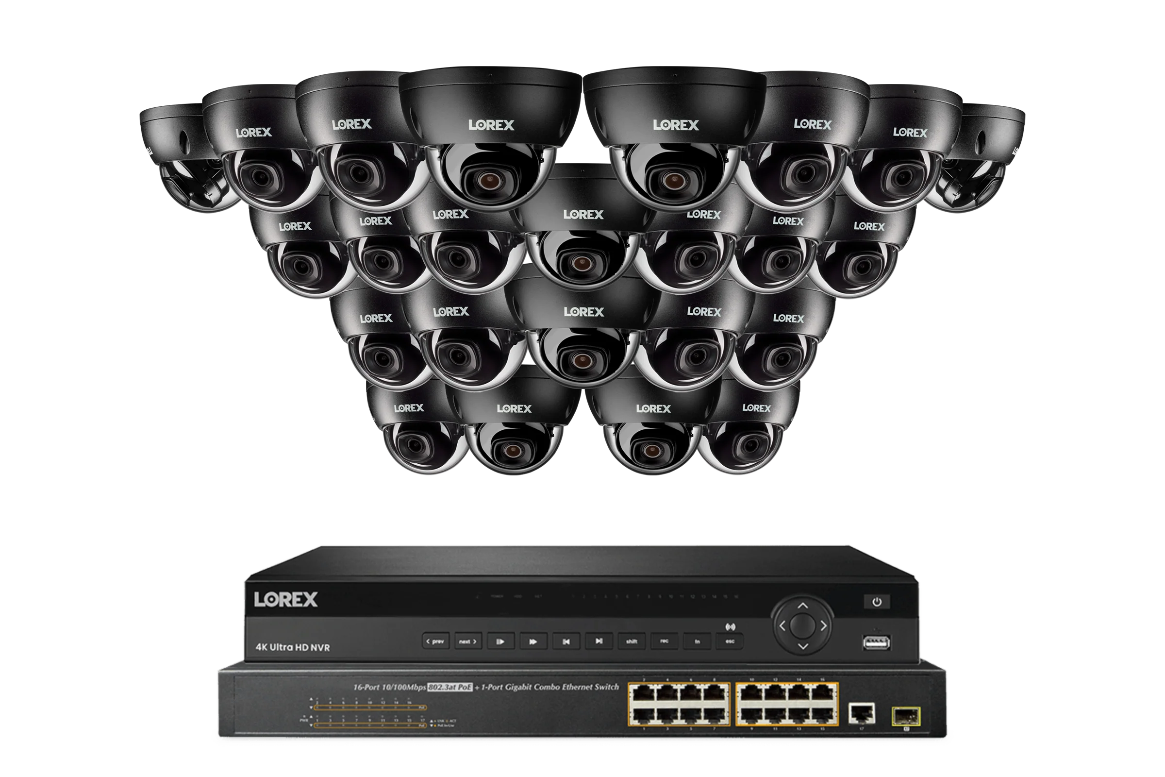 Lorex Elite Series 4K 32 Camera Capable 6TB Wired NVR System with 8MP (4K) A10 IP Dome Cameras - Image 9