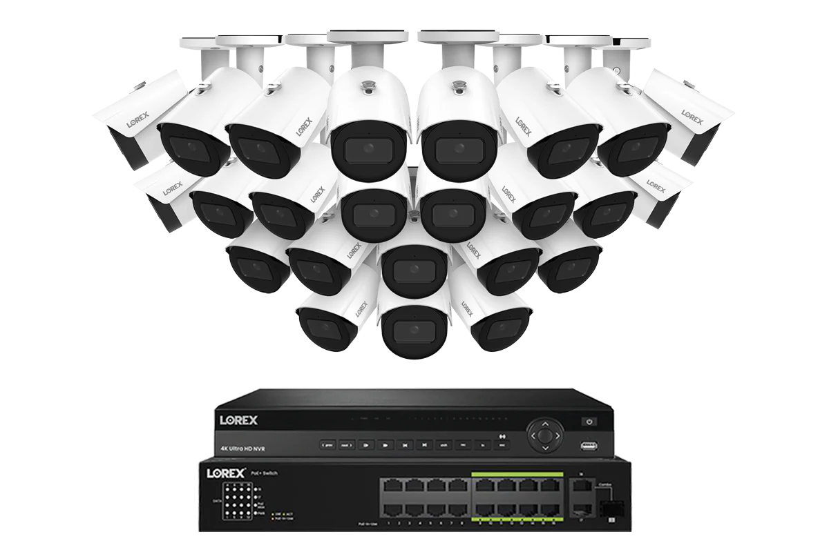 Lorex Elite Series 4K 32 Camera Capable 6TB Wired NVR System with 4MP (2K) A4 IP Bullet Cameras - Image 8