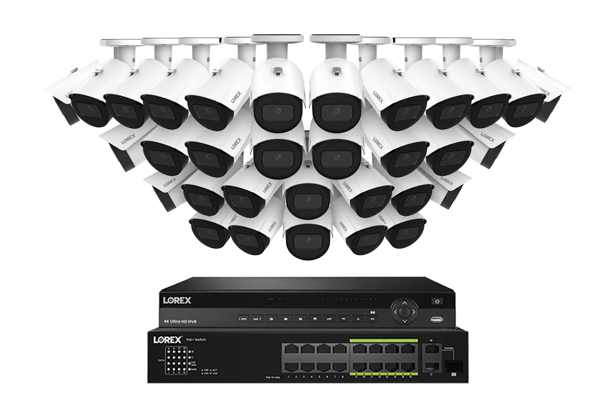 Lorex Elite Series 4K 32 Camera Capable 6TB Wired NVR System with 4MP (2K) A4 IP Bullet Cameras - Image 9