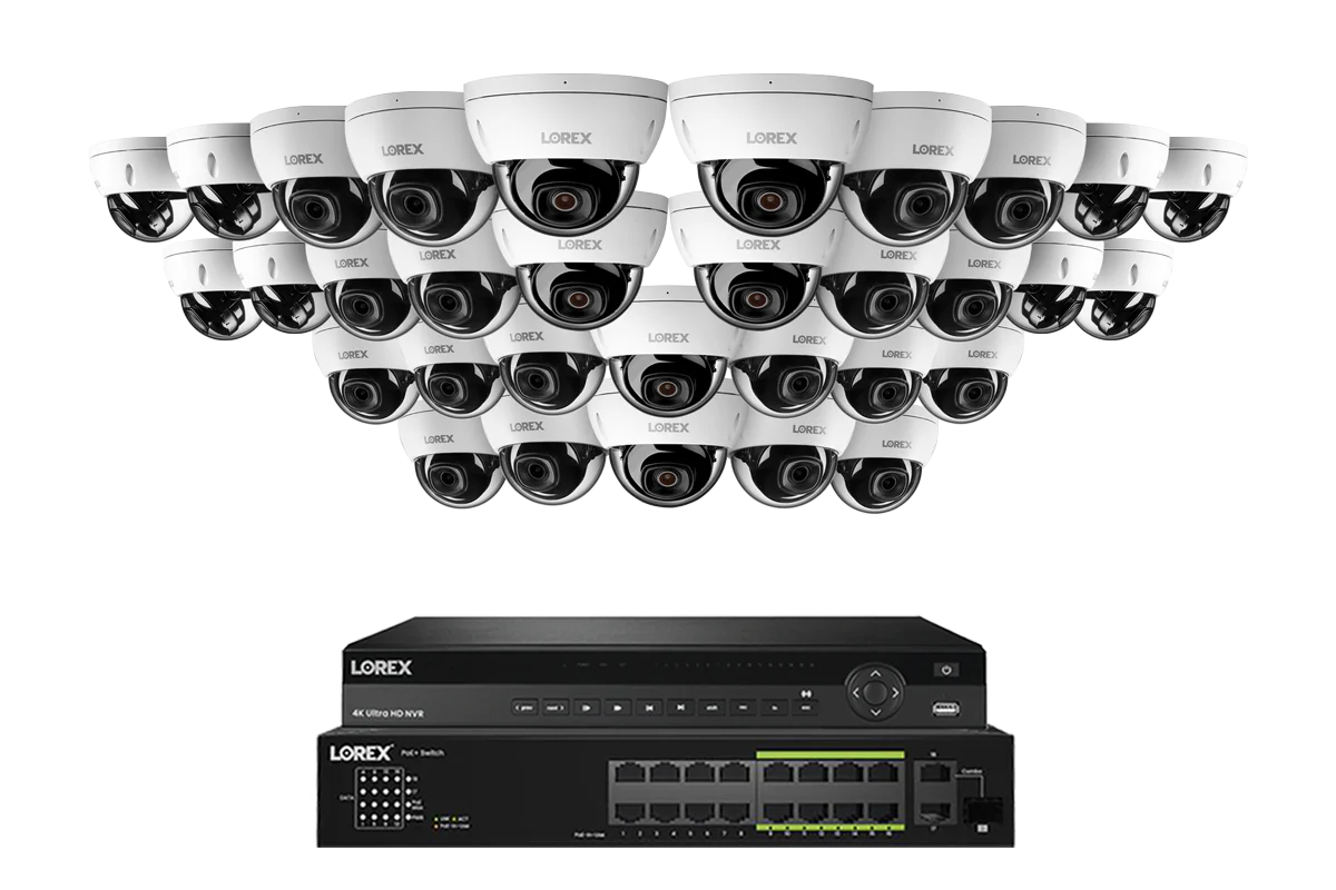 Lorex Elite Series 4K 32 Camera Capable 6TB Wired NVR System with 4MP (2K) A4 IP Dome Cameras - Image 9