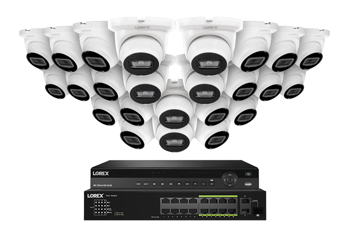 Lorex Elite Series 4K 32 Camera Capable 6TB Wired NVR System with 4MP (2K) A4 IP Turret Cameras - Image 8
