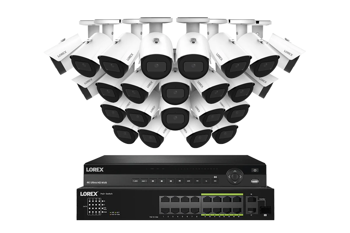 Lorex Elite Series 4K 32 Camera Capable 6TB Wired NVR System with A14 IP Bullet Cameras - Image 8
