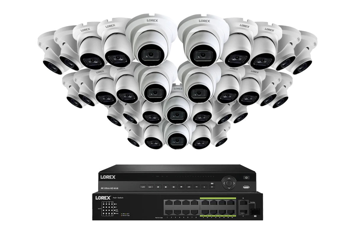 Lorex Elite Series 4K 32 Camera Capable 6TB Wired NVR System with A14 IP Turret Cameras - Image 10