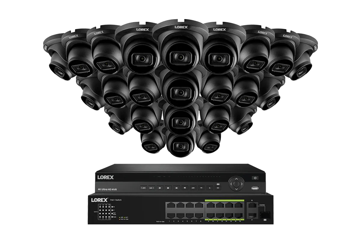 Lorex Elite Series 4K 32 Camera Capable 6TB Wired NVR System with A14 IP Turret Cameras - Image 6