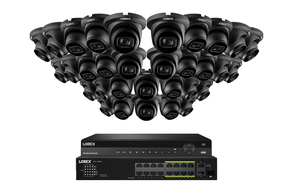 Lorex Elite Series 4K 32 Camera Capable 6TB Wired NVR System with A14 IP Turret Cameras - Image 7