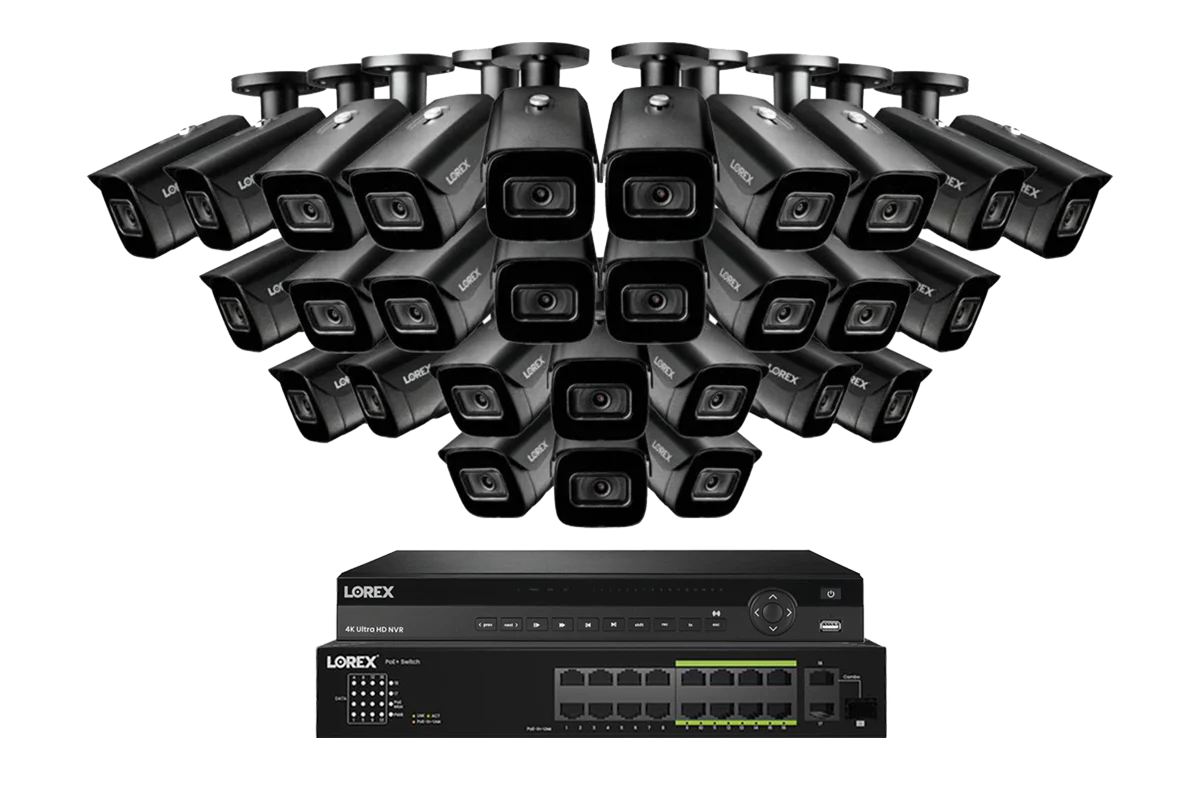 Lorex 4K (32 Camera Capable) 6TB Wired NVR System with Nocturnal 3 Smart IP Bullet Cameras Featuring Listen-In Audio and 30FPS Recording - Image 14