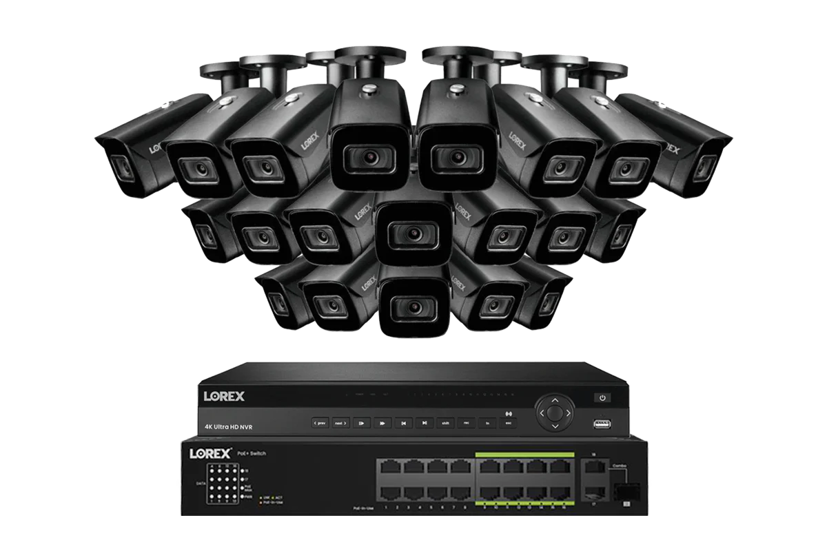 Lorex 4K (32 Camera Capable) 6TB Wired NVR System with Nocturnal 3 Smart IP Bullet Cameras Featuring Listen-In Audio and 30FPS Recording - Image 15