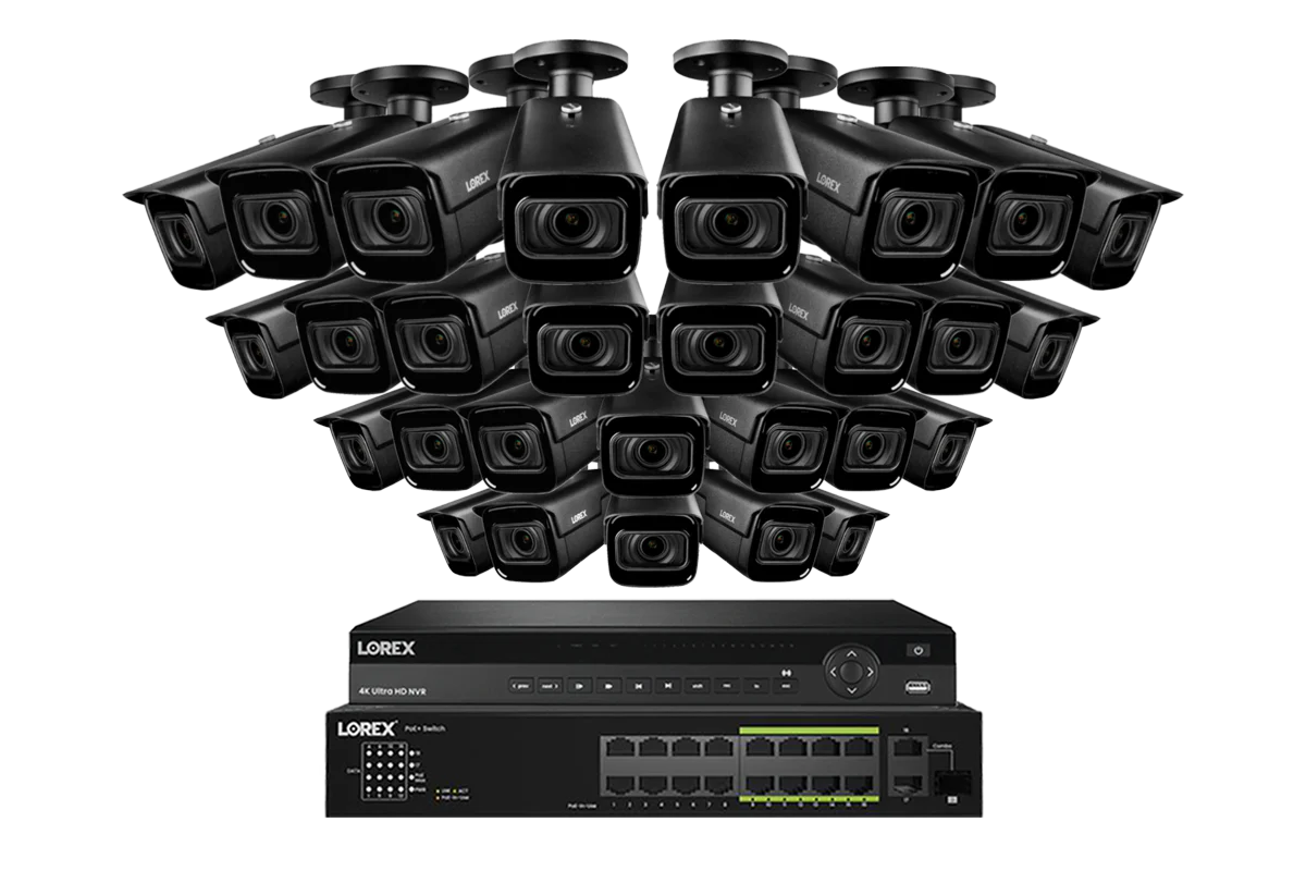 Lorex 4K (32 Camera Capable) 6TB Wired NVR System with Nocturnal 3 Smart IP Bullet Cameras Featuring Motorized Varifocal Lens and 30FPS Recording - Image 10