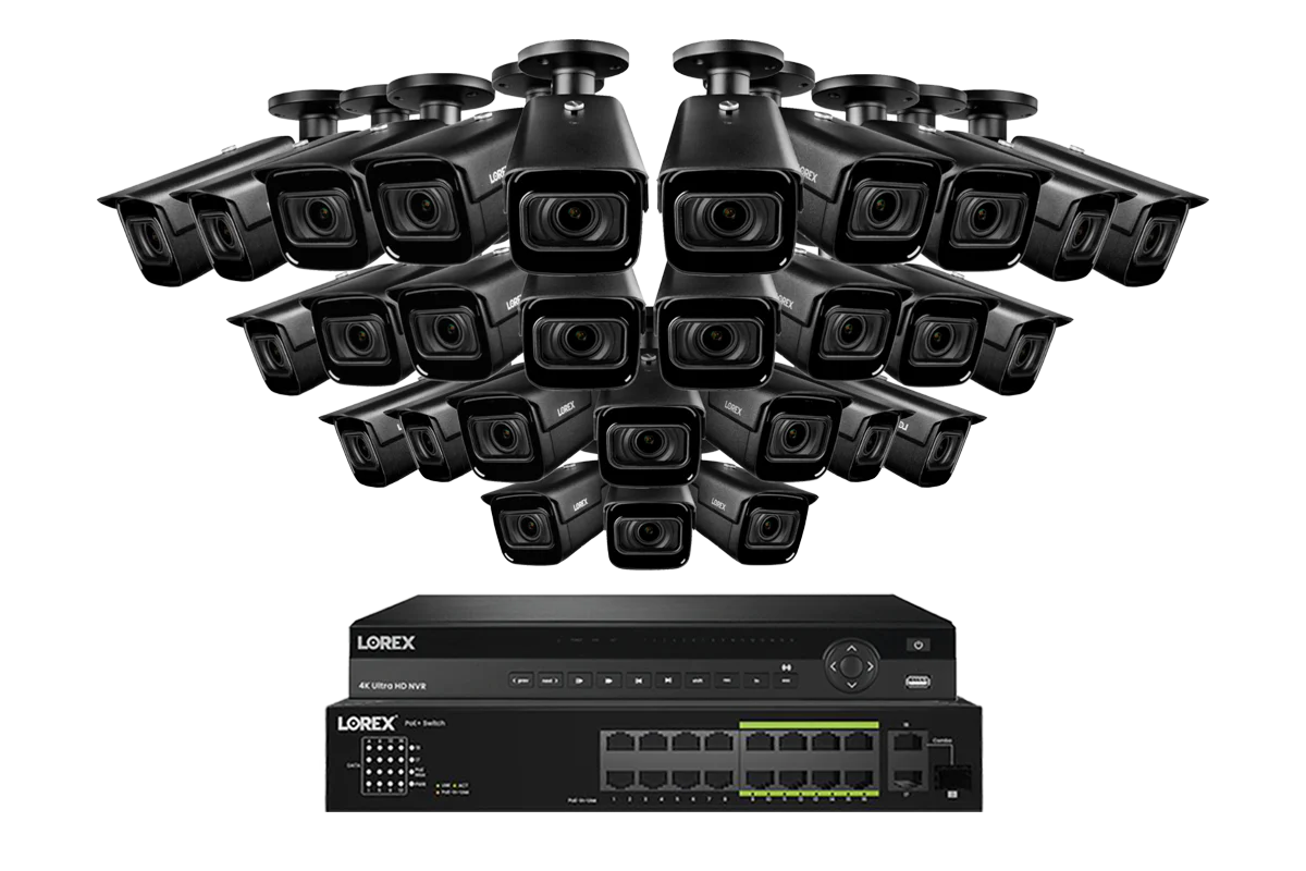 Lorex 4K (32 Camera Capable) 6TB Wired NVR System with Nocturnal 3 Smart IP Bullet Cameras Featuring Motorized Varifocal Lens and 30FPS Recording - Image 11